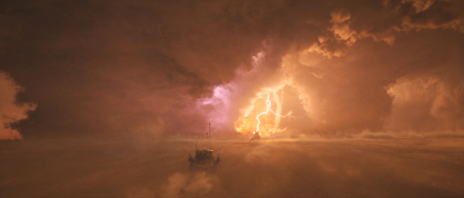 Mad Max Fury Road dust lightning
