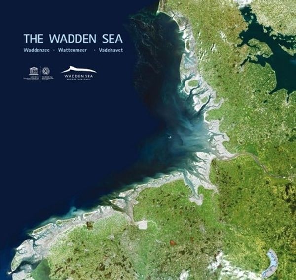 Satellite image of the Wadden Sea (© CWSS).