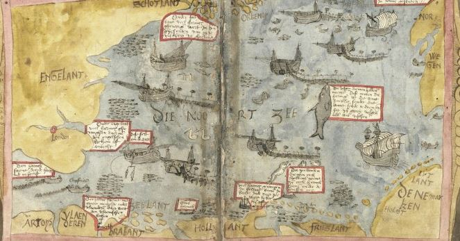 Activities on the North Sea. Koninlijke Biblioheek