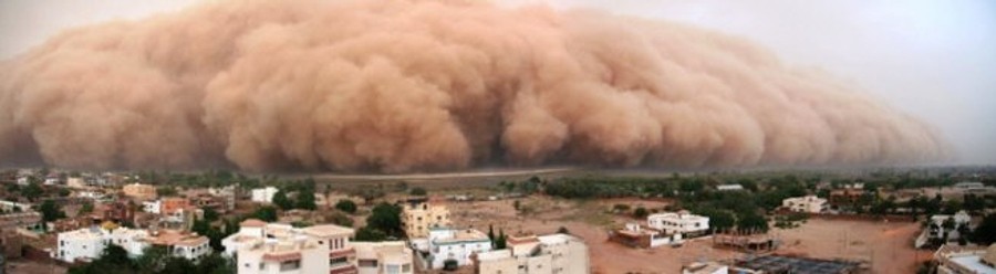 Haboob in Egypt. Photo credit John Patrick/flickr