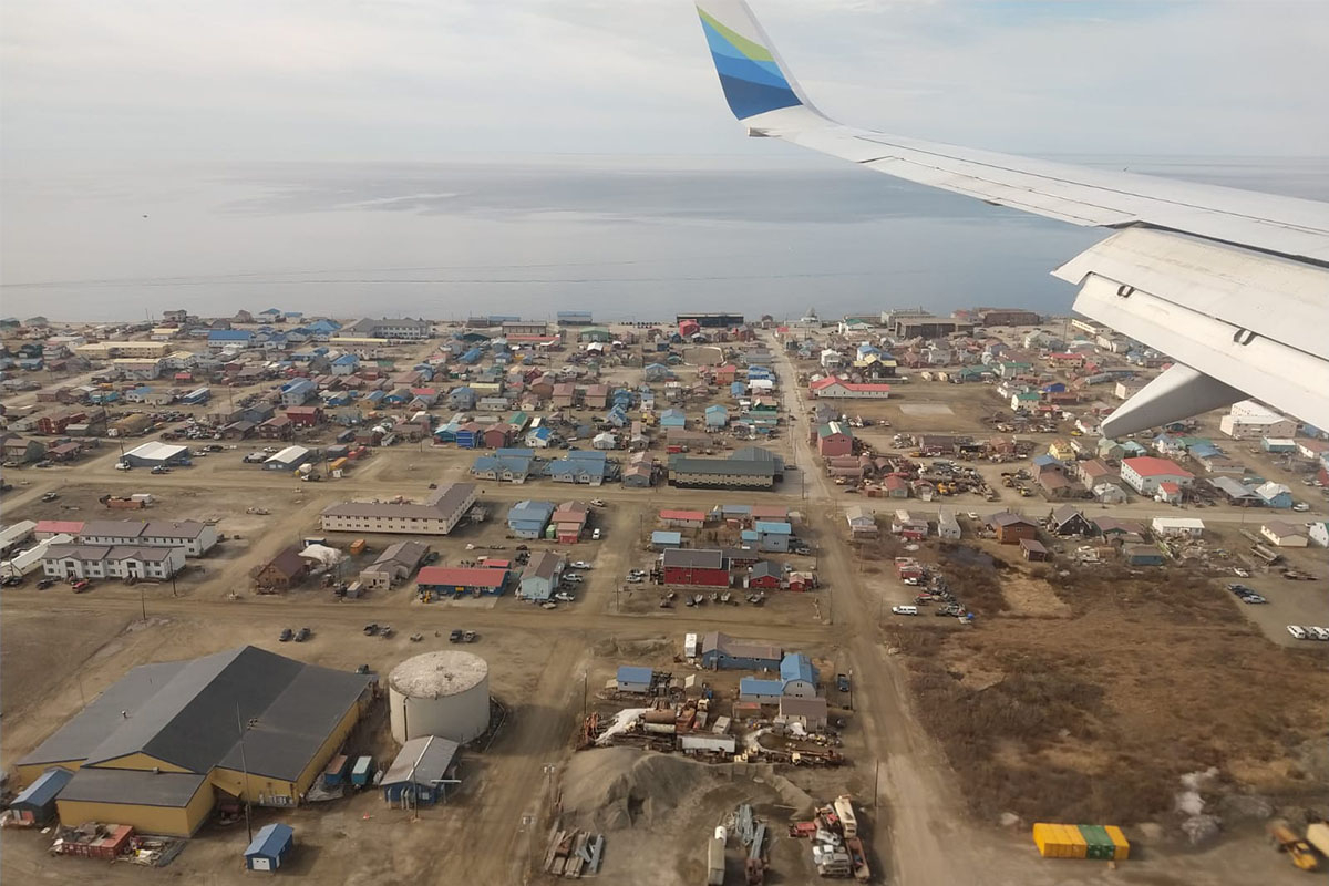Arrival in Nome. Photo: Jan van Gils