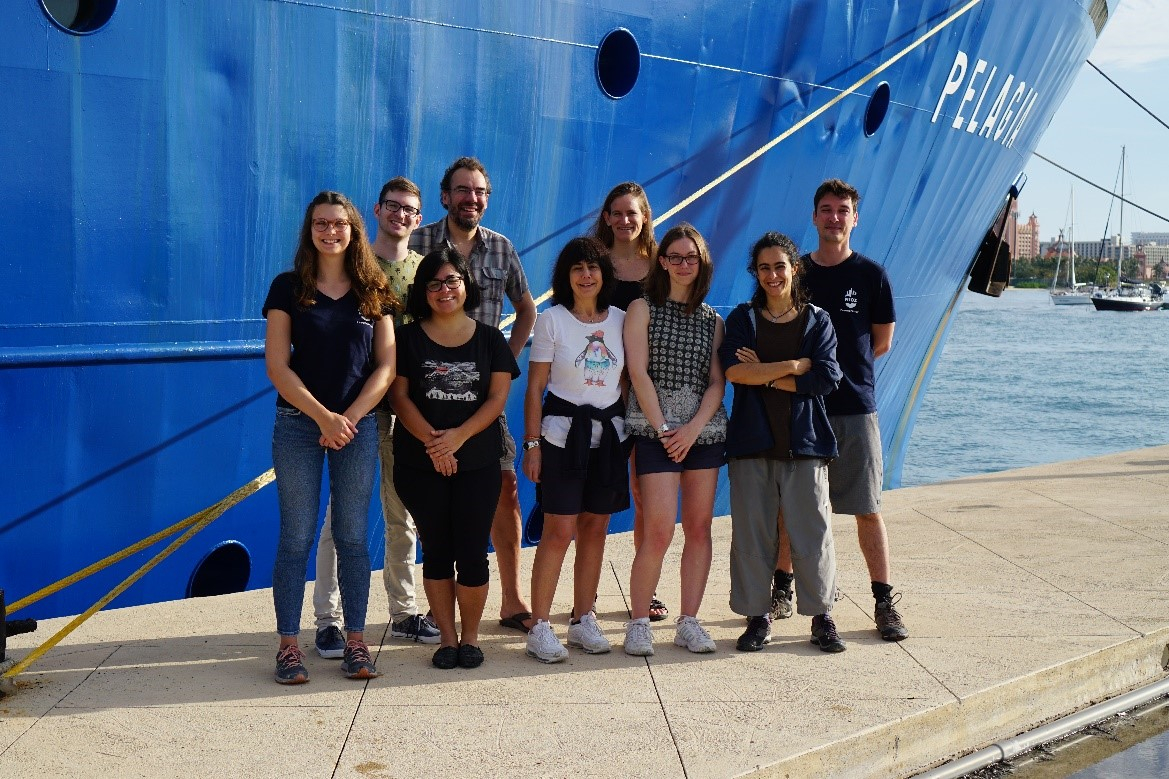 Scientific crew of the GoM2020 expedition. Photo: Rick Hennekam
