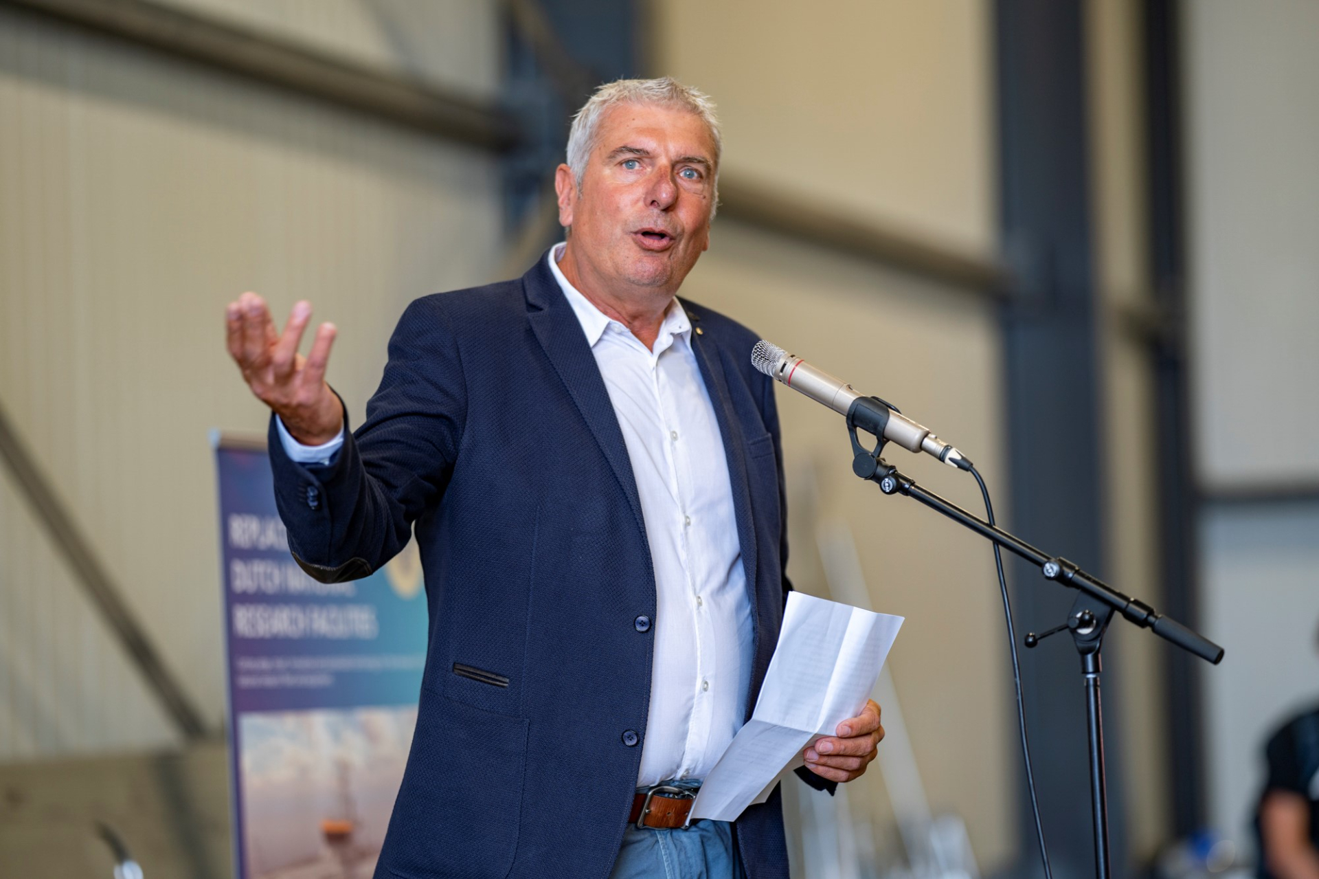 Alex Cofino, head of National Marine research Facilities and project leader Fleet Replacement  Photo: Aernout Steegstra | Rudie Wiersma Fotografie