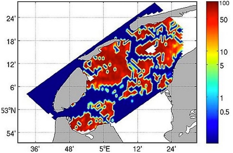 Total benthic primary production 