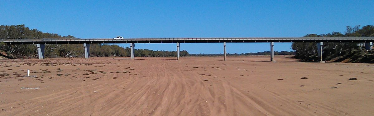 Gascoyne River at 9-Mile Bridge