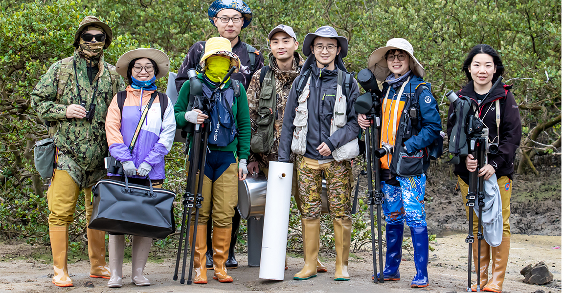 Group after fieldwork (photo was taken before COVID-19 measures). 