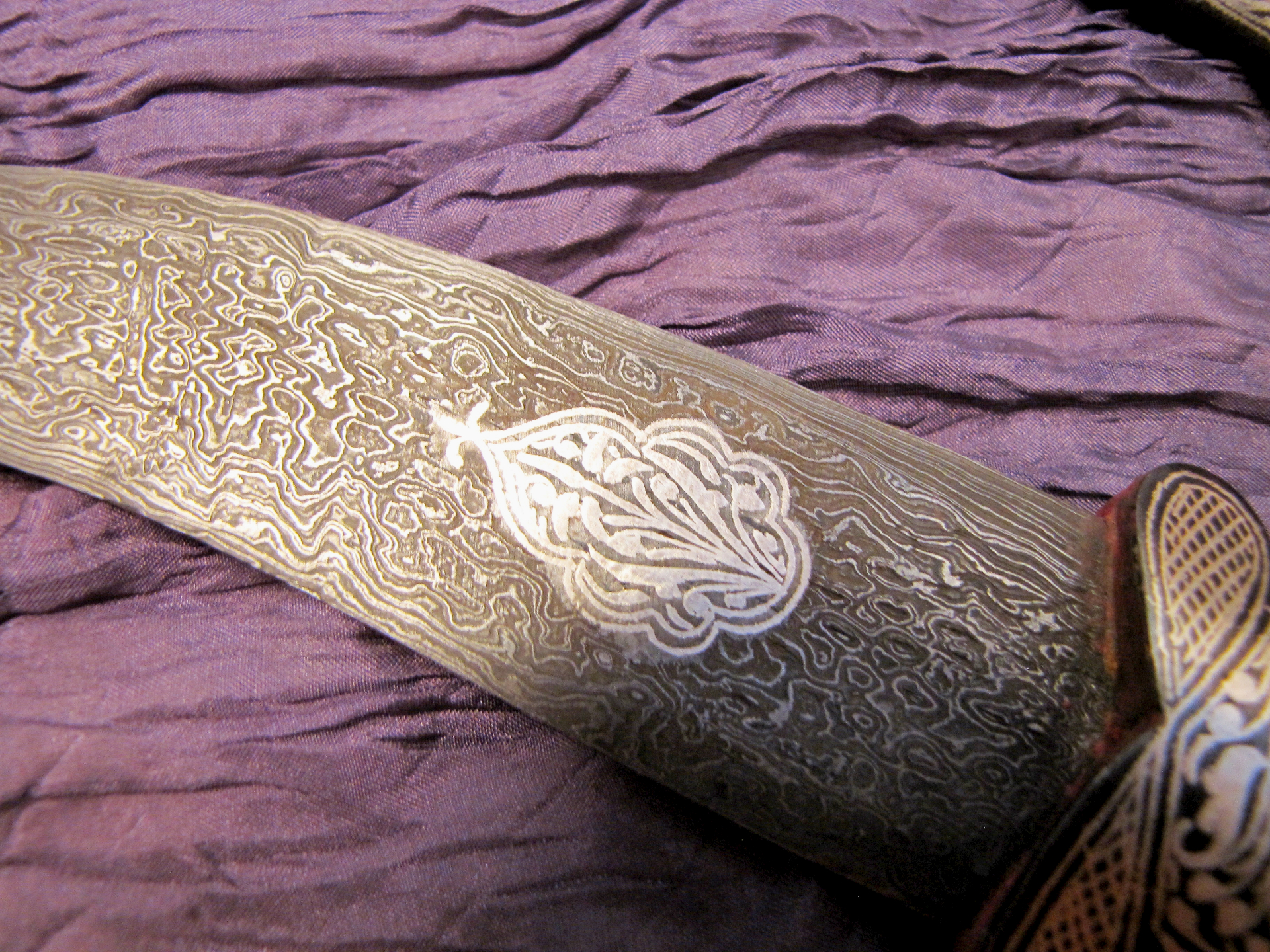 Damascus steel. Photo: Jasleen_kaur @Flickr.