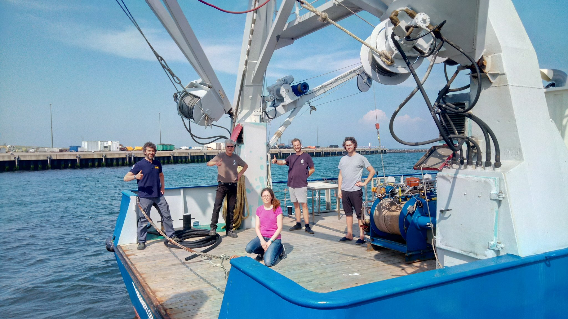 Sampling completed! Sound and safe back on Texel. Thanks to a great team and everyone who helped us make the cruise happen! Photo: NIOZ, Julia Engelmann