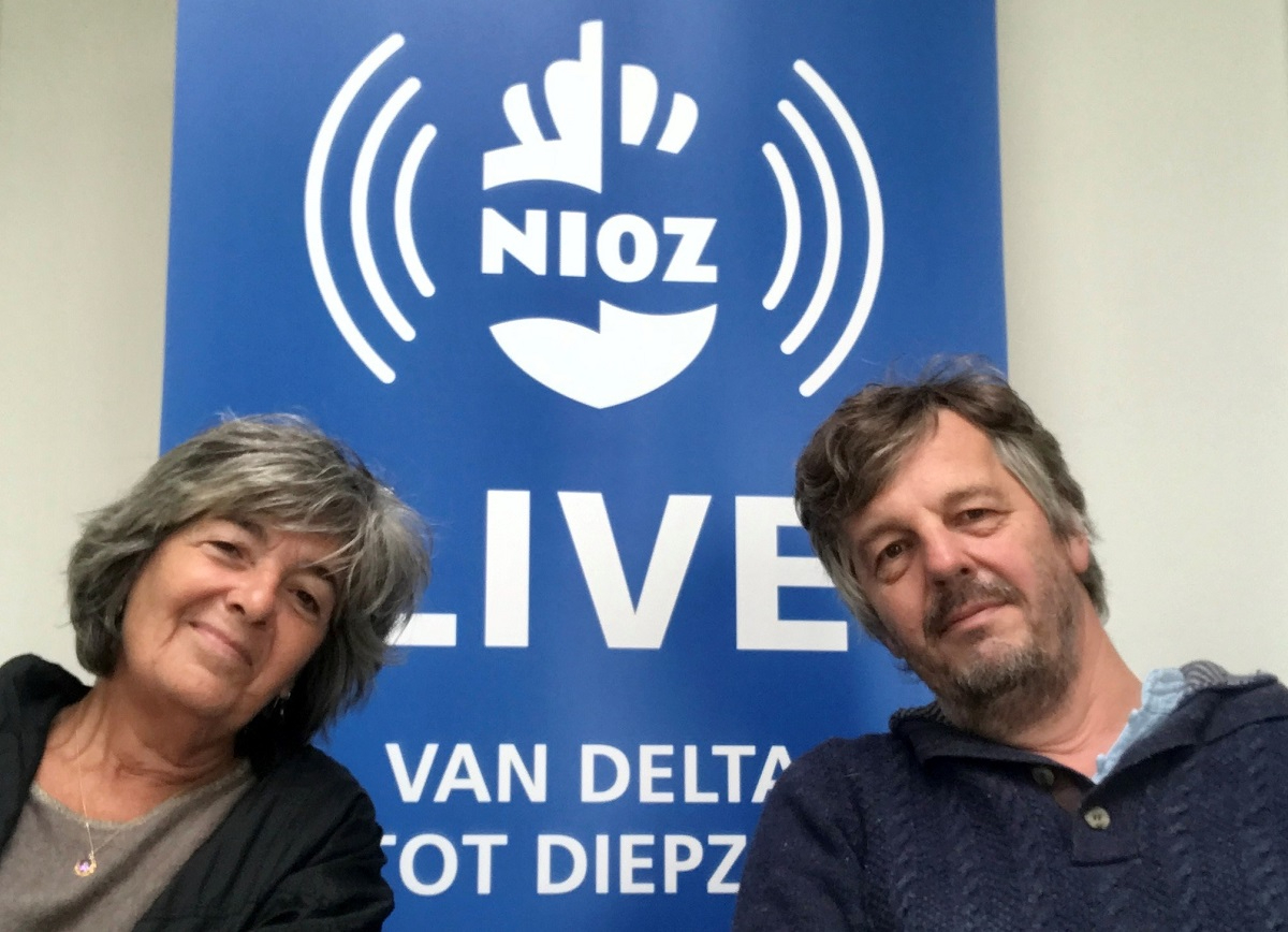 Interviewers Tessel Blok en Mathijs Deen
