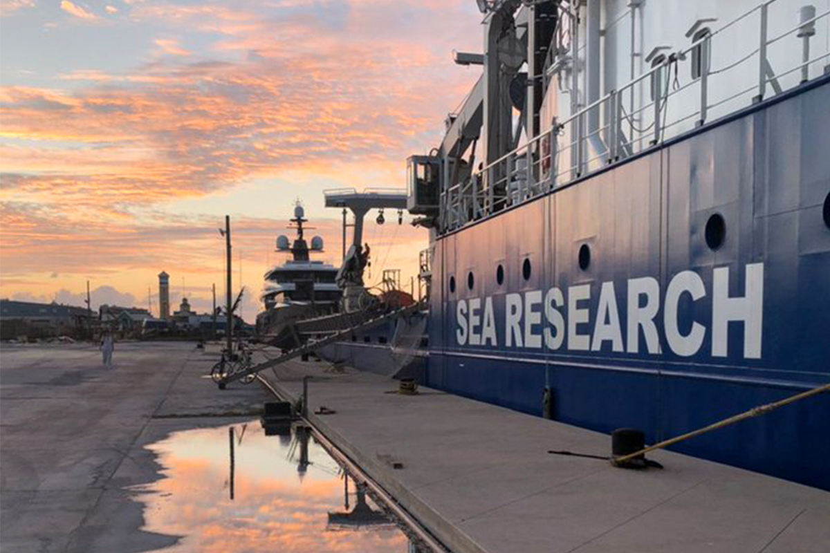 Sunset in the harbour. Photo: Francien Peterse