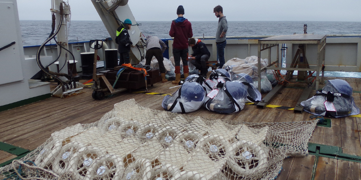 All drifters on deck for testing.