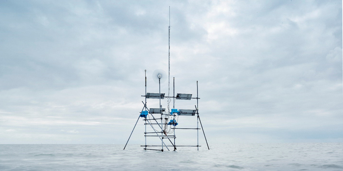 Watlas receiver tower. Photo: Eddo Hartmann