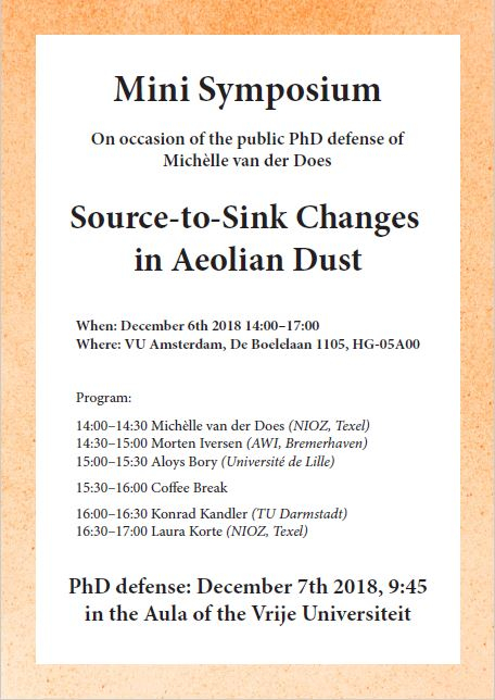 6 December, mini symposium