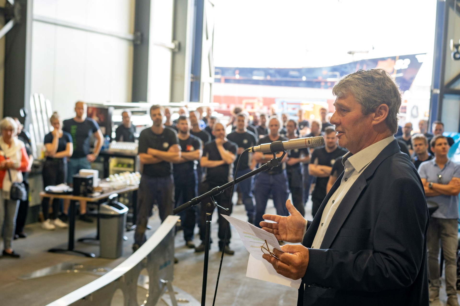 Albert Keizer of NG Shipyards. Photo: Aernout Steegstra | Rudie Wiersma Fotografie