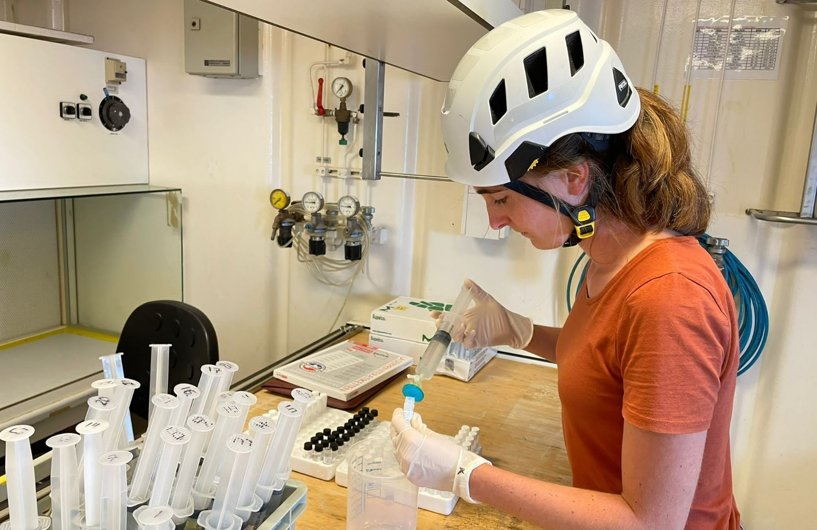 Subsampling in the chemical lab.