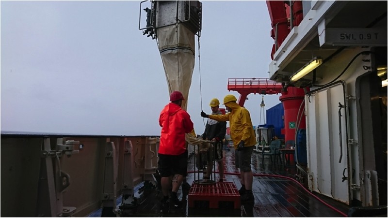 During transit, multinets are collected every morning directly after breakfast, rain or shine….