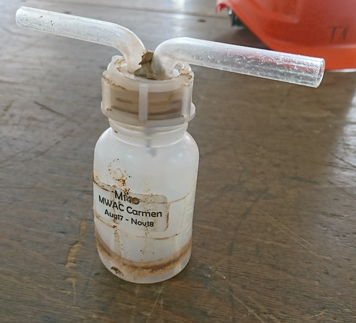 Bulk dust sample