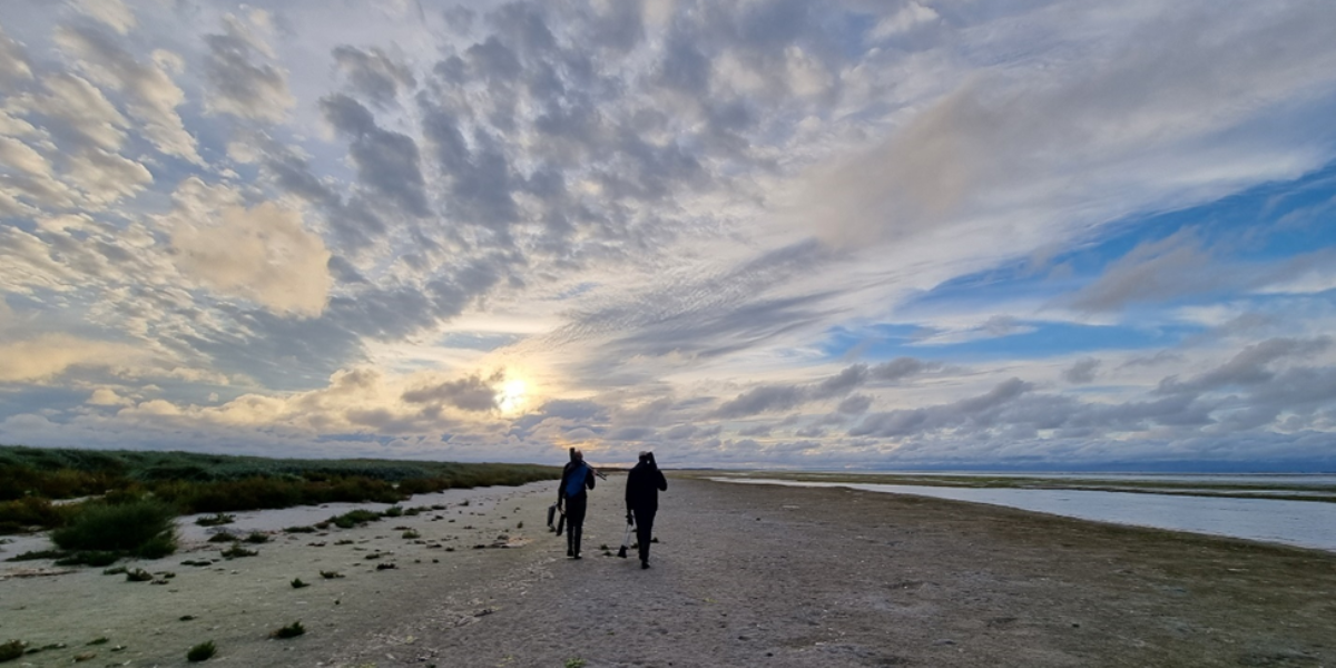 Avondwandeling terug naar huis. Foto: Evy Gobbens