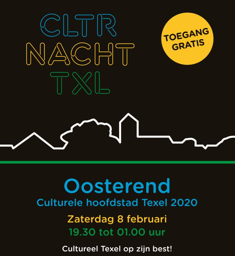 Bezoek de website van Cultuurnacht Texel. 