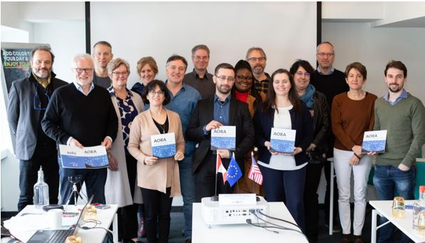 In Brussels on 5th February at a meeting of the AORA Marine Microbiome group at the Skeikampen, Thon Hotel Brussels City Centre the AORA Marine Microbiome Roadmap has been launched. Photo: AORA