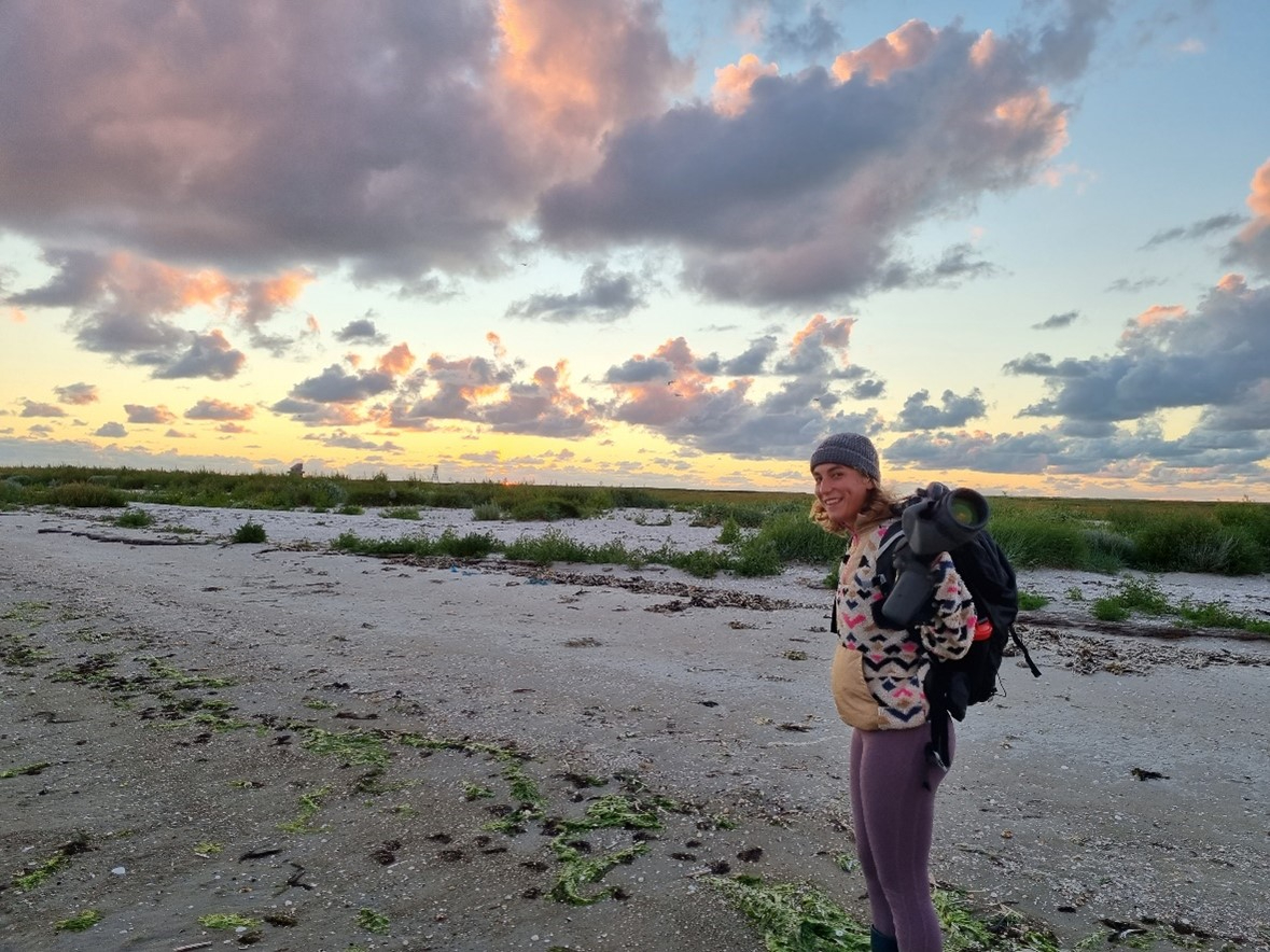 Terug naar ‘huis’ na een lange dag op het wad (Foto: Evy Gobbens) 