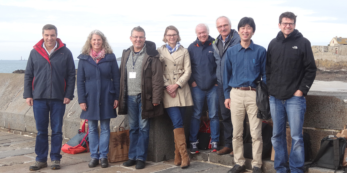 At the 10th Flatfish Symposium the Steering Committee consisted of (from left to right): Henrique Cabral, Elizabeth Fairchild, Olivier Le Pape, Janet T. Duffy-Anderson (Chair), Richard Nash, Henk W. van der Veer, Satoshi Katayama, and Jan Jaap Poos.