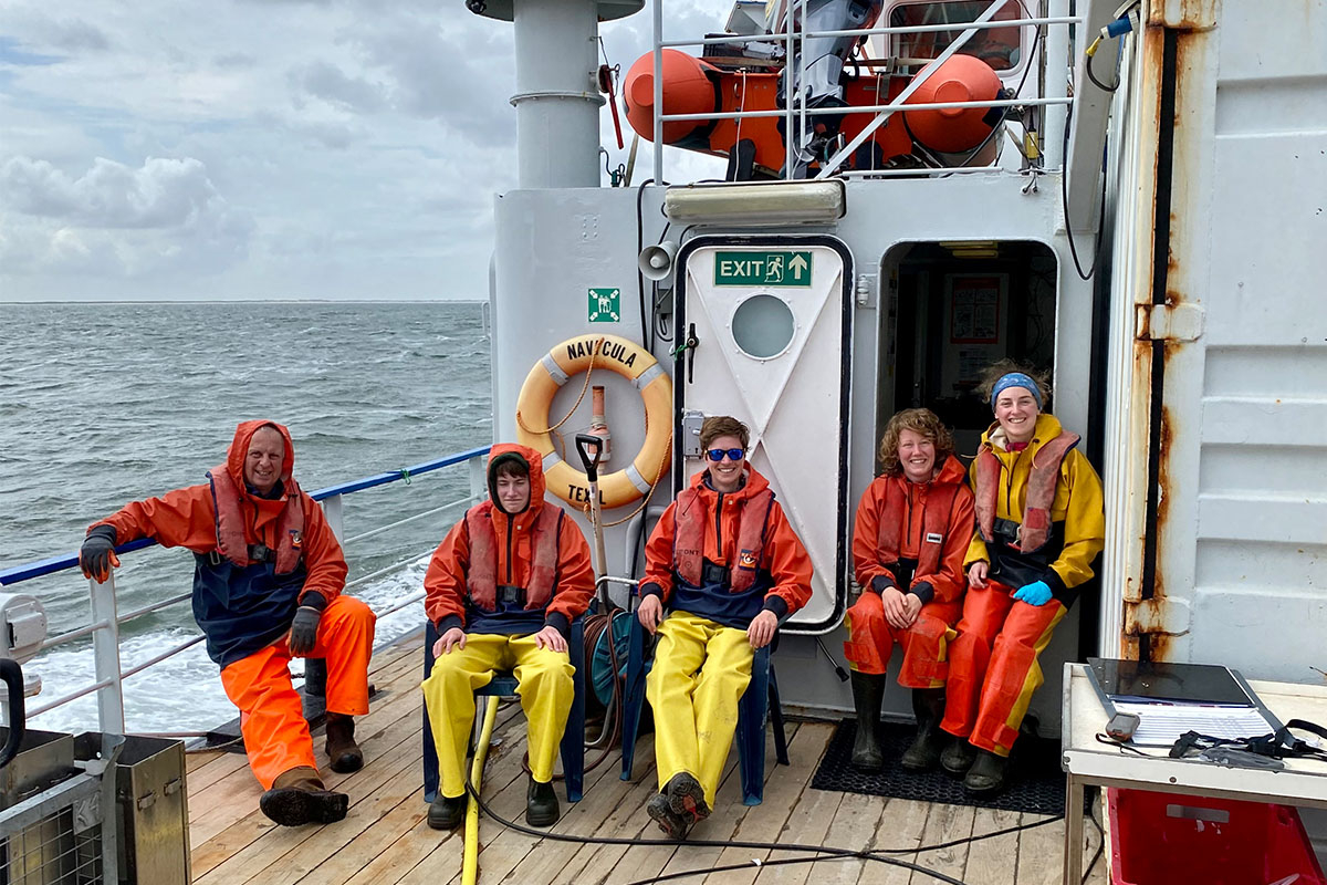 Group picture during a well-deserved break, not only hard work! Photo: Tjitske Kooistra