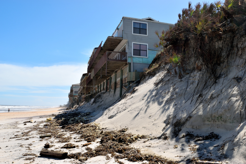 Florida beach erosion - photo by Paul Brennan Florida beach erosion - photo by Paul Brennan