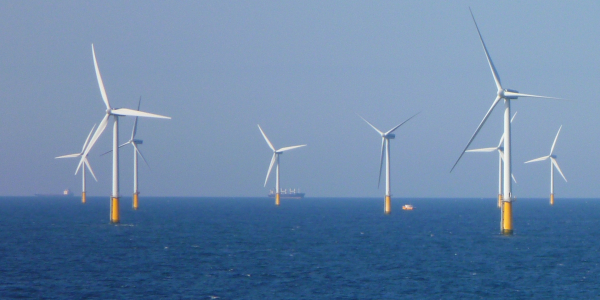 Onderzoeksthema Blauwe Route: Een zee vol windmolens