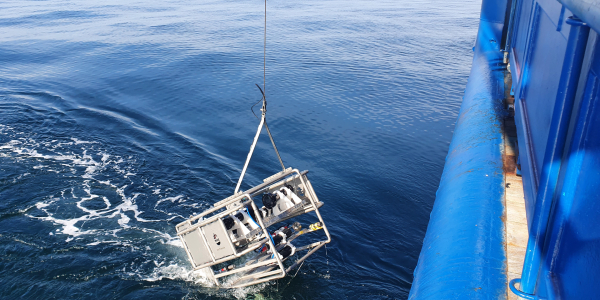 Cpics tow frame in action (North Sea 2022)