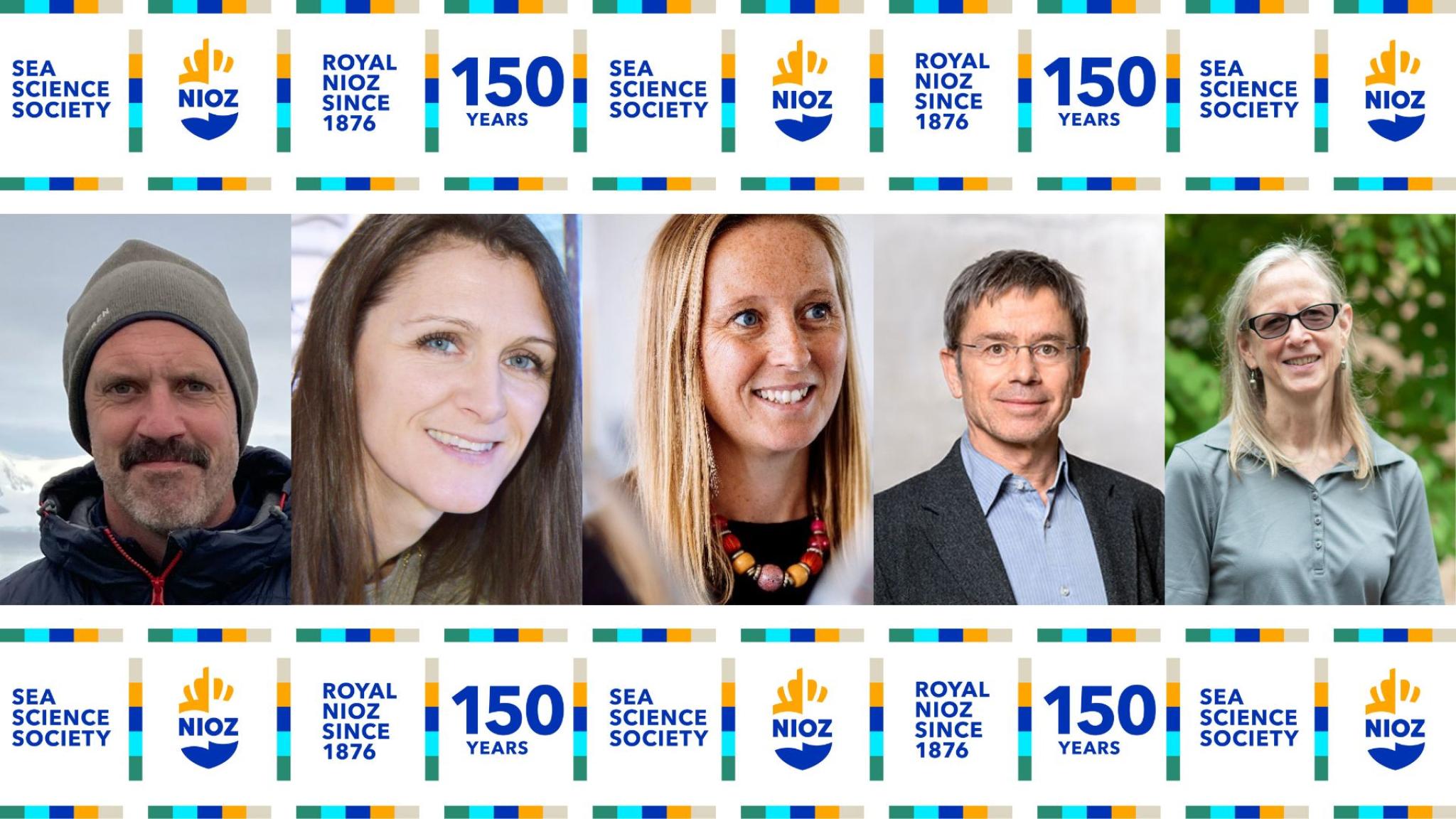 All five peakers on the colloquia series 150 years of NIOZ.