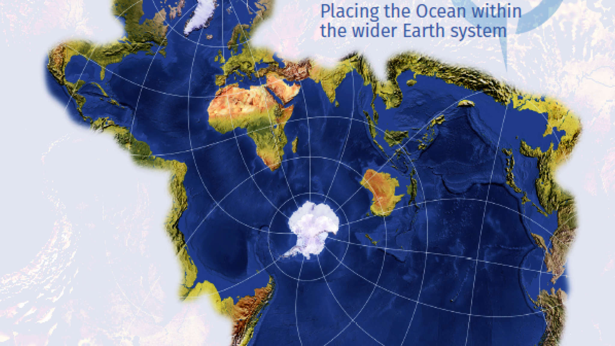 NFVI cover featuring a map of Antarctica and the surrounding ocean.