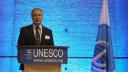 Taco de Bruin chairing an UNESCO meeting
