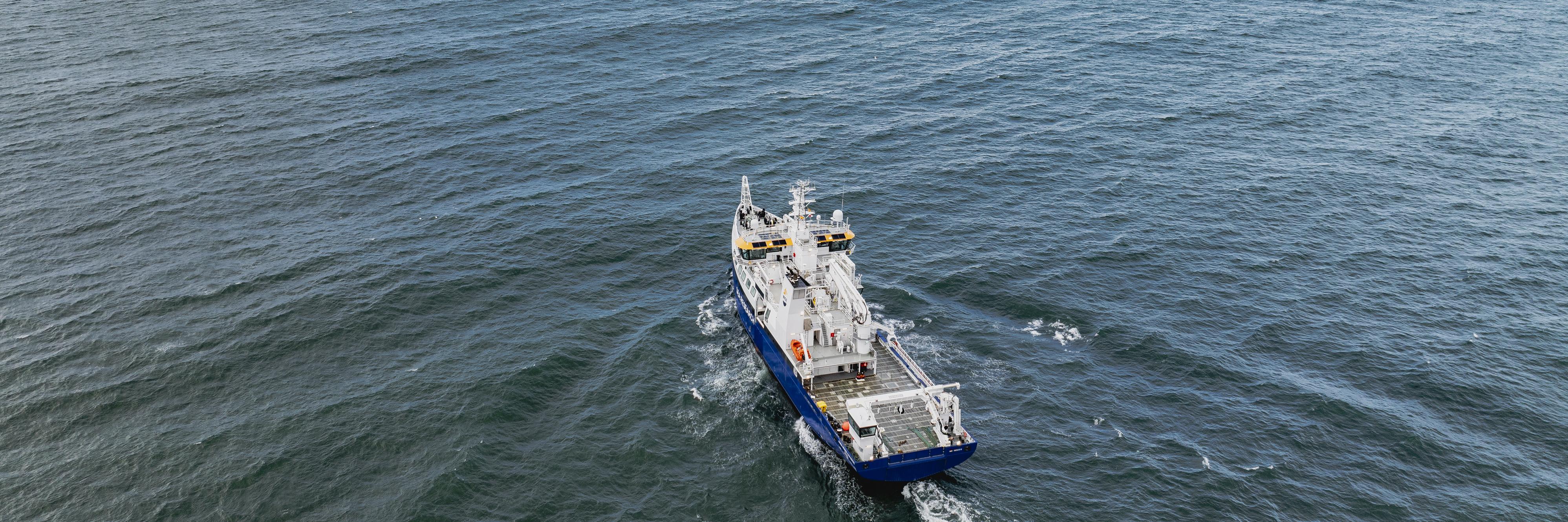 Anna Weber van Bosse at Sea