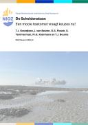 Report cover, showing the type of vessel for which dredging is being carried out