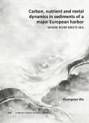 Cover with black and white illustration of harbour sediment and information on dissertation of Guangnan Wu
