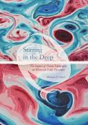 A book cover with blue and red swirls, symbolizing ocean mixing by eddies