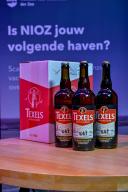 Three bottles of Skelpeteller in front of their box